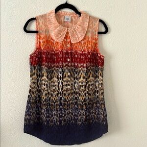 Cabi Women's Multicolor Sleeveless Top